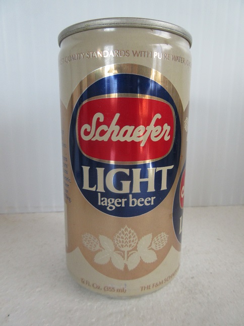 Schaefer Light Lager - Schaefer / PA - Click Image to Close